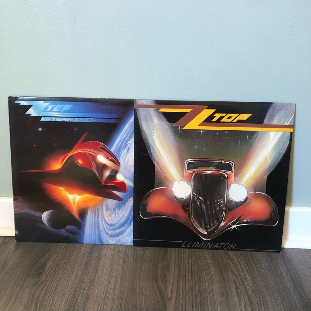Two ZZTop Vinyl Records